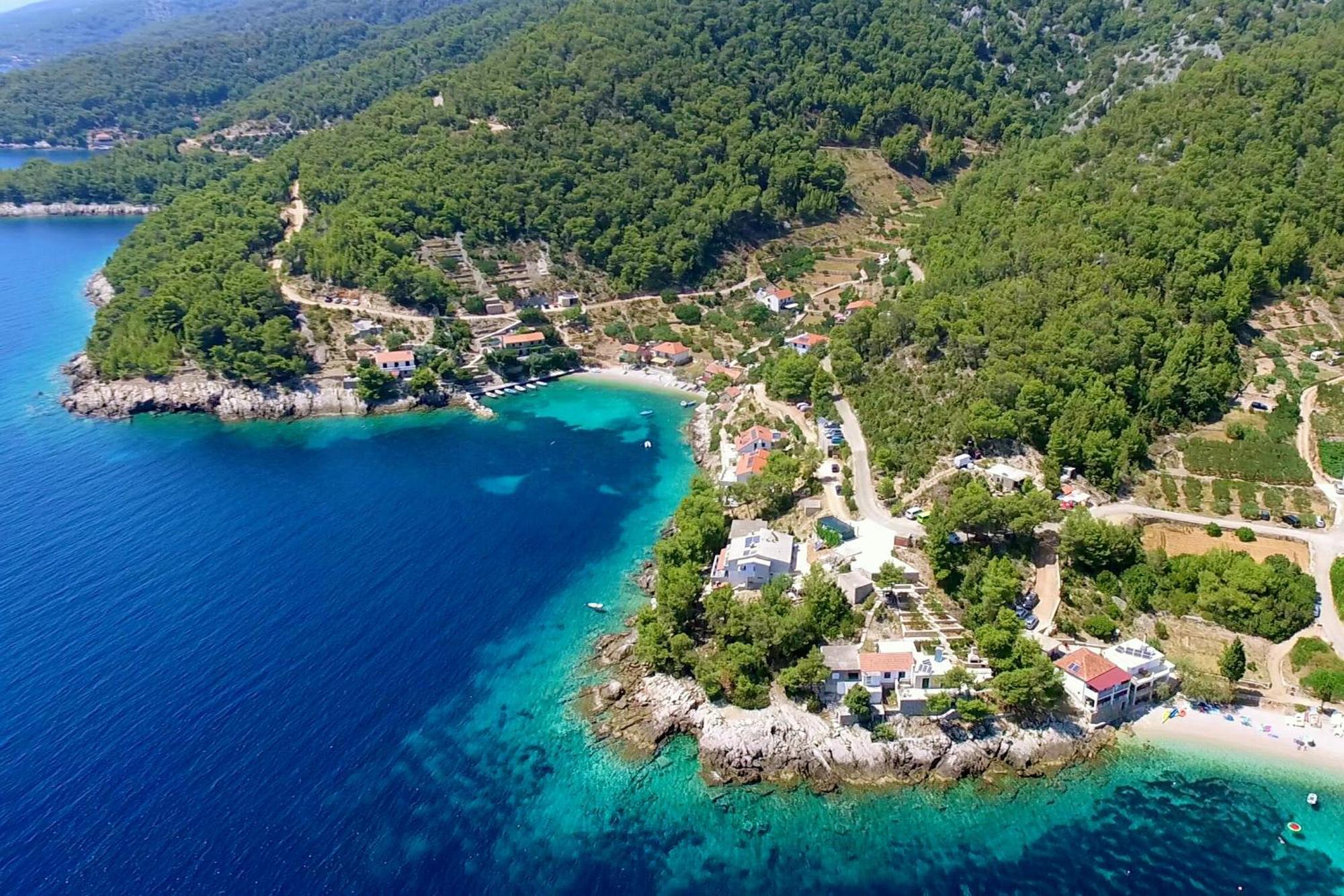 Seaside Secluded Apartments Cove Torac, Hvar - 575 Gdinj Eksteriør billede